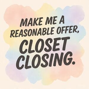 No reasonable offer refused